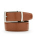 Perry Ellis Men's Tan Leather Reversible Belt