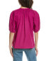 Ba&Sh Split Neck Blouse Women's 2/M