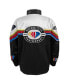 Men's Black NASCAR 75th Anniversary Nylon Full-Snap Jacket