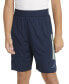 Big Boys AEROREADY Elastic-Waistband Graphic 3-Stripe Shorts