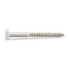 EUROMARINE VBTH DIN 571 A4 10x80 mm Hexagonal Head Wood Screw 10 Units