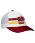 Men's White, Maroon Arizona State Sun Devils Retro Fade Snapback Hat