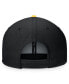 Men's Black/Gold Columbus Crew Downtown Snapback Hat