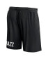 Men's Black Utah Jazz Free Throw Mesh Shorts