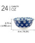 Carnival Blue Set of 6 All Purpose Bowl, 6.25" 6 Asst