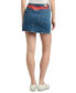 Women's Izzie Denim Flag Mini Skirt