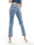 River Island slim straight leg jeans in blue