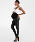 Women's Matt Coated Maternity Leggings