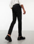 ASOS DESIGN smart co-ord skinny trousers in black corduroy