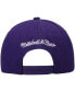 Men's Purple Los Angeles Lakers Retro Bolt Deadstock Snapback Hat