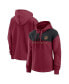 Women's Red Atlanta United FC Fleece Quarter-Zip Hoodie