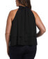 Plus Size Tiered Halter Top