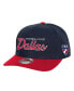 Men's Navy FC Dallas Team Script 2.0 Stretch Snapback Hat