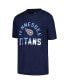 Big Boys Navy Tennessee Titans Halftime T-shirt