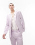 Topman super skinny suit jacket in lilac