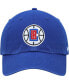 Men's Royal LA Clippers Team Logo Clean Up Adjustable Hat