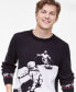 Men's Downhill-Skiing Graphic Sweater, Created for Macy's