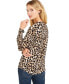 Women's Print Zip-Pocket Top, in Regular & Petite, Created for Macy's