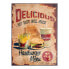 Schild Delicios Grill House