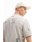 Men's Embroidered illustration T-shirt