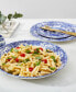 Blue Italian Pasta Bowl