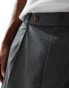 ASOS DESIGN smart balloon fit trousers in charcoal