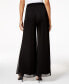 Women's Sash-Belt Wide-Leg Pants