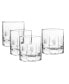 Gulfstream Double Old Fashioned Glasses, Set Of 4