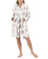 Женская пижама MEMOI Womens Plaid Plush Robe