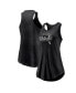 Women's Black Chicago White Sox Simplicity Swing Racerback Scoop Neck Tank Top