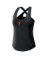 Women's Black San Francisco Giants Cross Back Tank Top