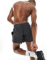 ASOS 4505 woven training shorts in washed black