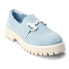 Matisse Hutch Lug Sole Loafers Womens Blue HUTCH-451