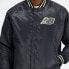 New Balance Men's Athletics Varsity Satin Bomber Jacket