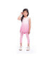 Little Girls Betty Peony Ombre Jersey Tunic