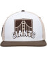 Men's White, Brown San Francisco Giants Chocolate Ice Cream Drip Snapback Hat