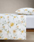 Sunflower print flat sheet