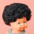 MINILAND Caucasian Curly Black Hair Boy 38 cm Colourful baby doll