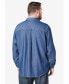 Big & Tall by KingSize Long Sleeve Denim And Twill Shirt