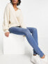 Vero Moda Tall Tanya skinny jeans in mid blue