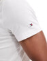 Tommy Hilfiger arch logo t-shirt in white