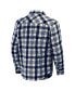 Men's Darius Rucker Collection By Navy New York Yankees Plaid Flannel Button-Up Shirt