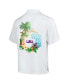 Men's White LSU Tigers Castaway Game Camp Button-Up Shirt