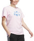 Women's Cotton Daisy Logo Graphic T-Shirt