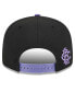 Men's Black/Purple Washington Nationals Grape Big League Chew Flavor Pack 9FIFTY Snapback Hat