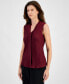 Women's Tie-Neck Sleeveless Top