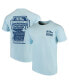 Men's Light Blue Ole Miss Rebels Comfort Colors Campus Icon T-shirt