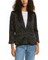 Ganni Quilted Jacket Women's Black 36