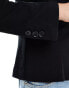 Vero Moda fitted jersey blazer in black