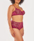 Plus Size 2 Piece Bralette and Panty Lingerie Set